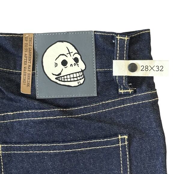 Cheap Monday Dark Narr Unwash Skinny Stretch Jeans Size 28 x 32 NWT $69 - Picture 5 of 7